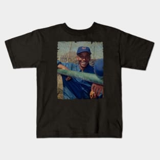 Ernie Banks - Army (Korean War) Kids T-Shirt